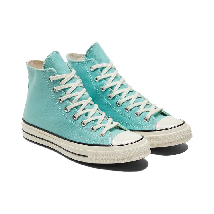 Converse Chuck 70 High Bright Aqua Unisex Sneakers Blue Egret Black 171955C