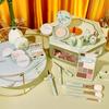 Ancient Rhyme Chinese Style Cosmetics Gift Set with Makeup Brushes