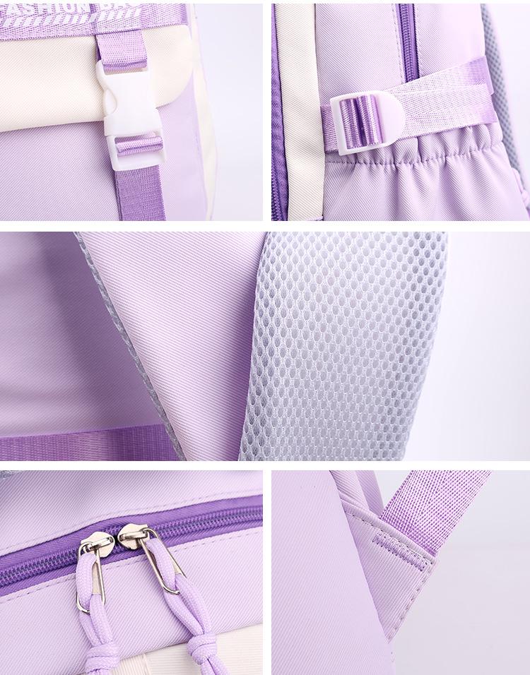 Lightweight Large Capacity Double Shoulder Backpack for Girls 2025 - Ideal for Middle and High School Students