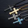 Europe, America, Accessories, Three-Layer Vintage Cross Pendant Men, Necklaces, Accessories 2026