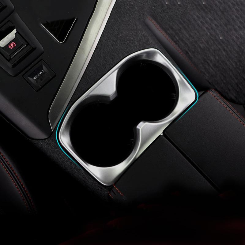 For Peugeot 3008 5008 GT 2017 2018 Car Central Console Front Water Cup Trim Cover Accessories