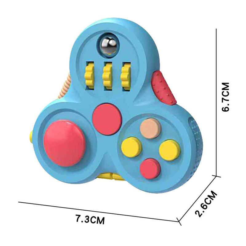 Куб-Спиннер EDC Игрушка-фиджет Сенсорная Игрушка СДВГ Игра для снятия стресса СДВГ Аутизм Тревожность Игрушка на палец Настольная игрушка для детей Взрослых