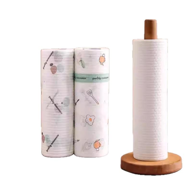 Dual-Use Disposable & Washable Kitchen Towels - Thick Degreasing, Non-Stick Oil Cleaning Cloth