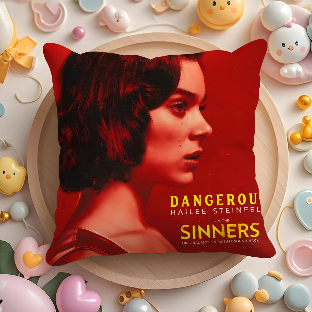 actor H-Hailee Steinfeld Cushion Cover Home & Car Multi-Scene Pillow Cover - Reversible, Soft & Durable for Daily Use