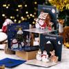 6/1PC 3D Christmas Pop-up Card Santa Snowman Xmas Greeting Cards New Year Decoration Party Invitations Gift Friends Postcard