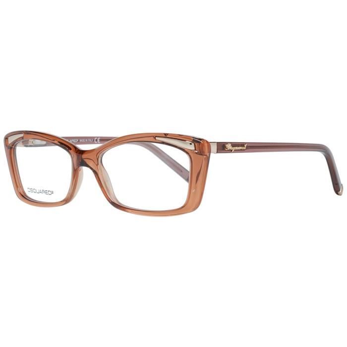 Lunettes - DSQUARED2 - DQ5109-047-54 - Couleur Marron - Verres Bruns - Style Chic