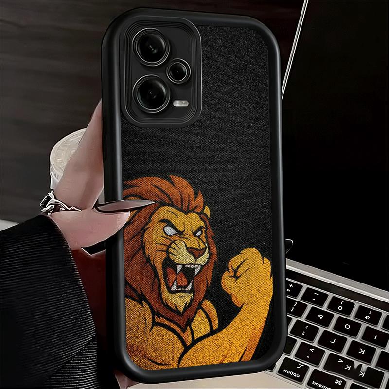 Fierce Animal Power Phone Case for Xiaomi Poco X7 X6 X5 Pro X4 Gt X3 F7 Ultra M8 M7 Redmi 15C 15 14C 13 13C 12 12C 10 10C