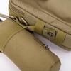 Camouflage Waterproof Tactical Water Bottle Pouch for Outdoor Sports and Cycling