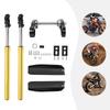 29 Inch Front Fork Suspension for 110cc 125cc Pit Dirt Bike, 45/48mm Triple Tree Clamp Shock Absorber Set