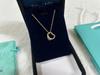 Collar con Colgante de Corazón de Plata de Ley 925 para Mujer Familia T con Diamantes y Esmalte, Cadena Clavicular Azul Clásico, Colgante para Mejor Amiga