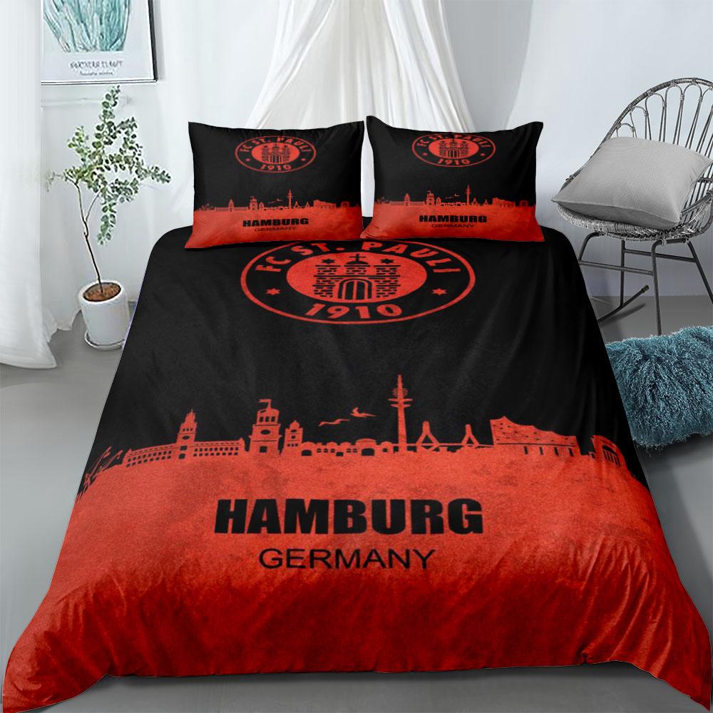 Helmet Duvet Cover Set UK Single Double Queen US Twin Full King Size  Bed Linen Set