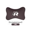 Breathable Leather Car Headrest Pillow Lumbar Support Pad For Volkswagen VW Tiguan CC Jetta Polo Golf 4 5 6 Passat B5 B6 B7 CCNI9