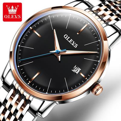 Orologio di marca orologio meccanico automatico moda cinturino in acciaio tendenza orologio da uomo impermeabile