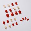 Long Island Iced Tea Short Wear Nail Art Finished Fake Nail Nail Patch Nail Patch Waterproof Removable Nail Patch