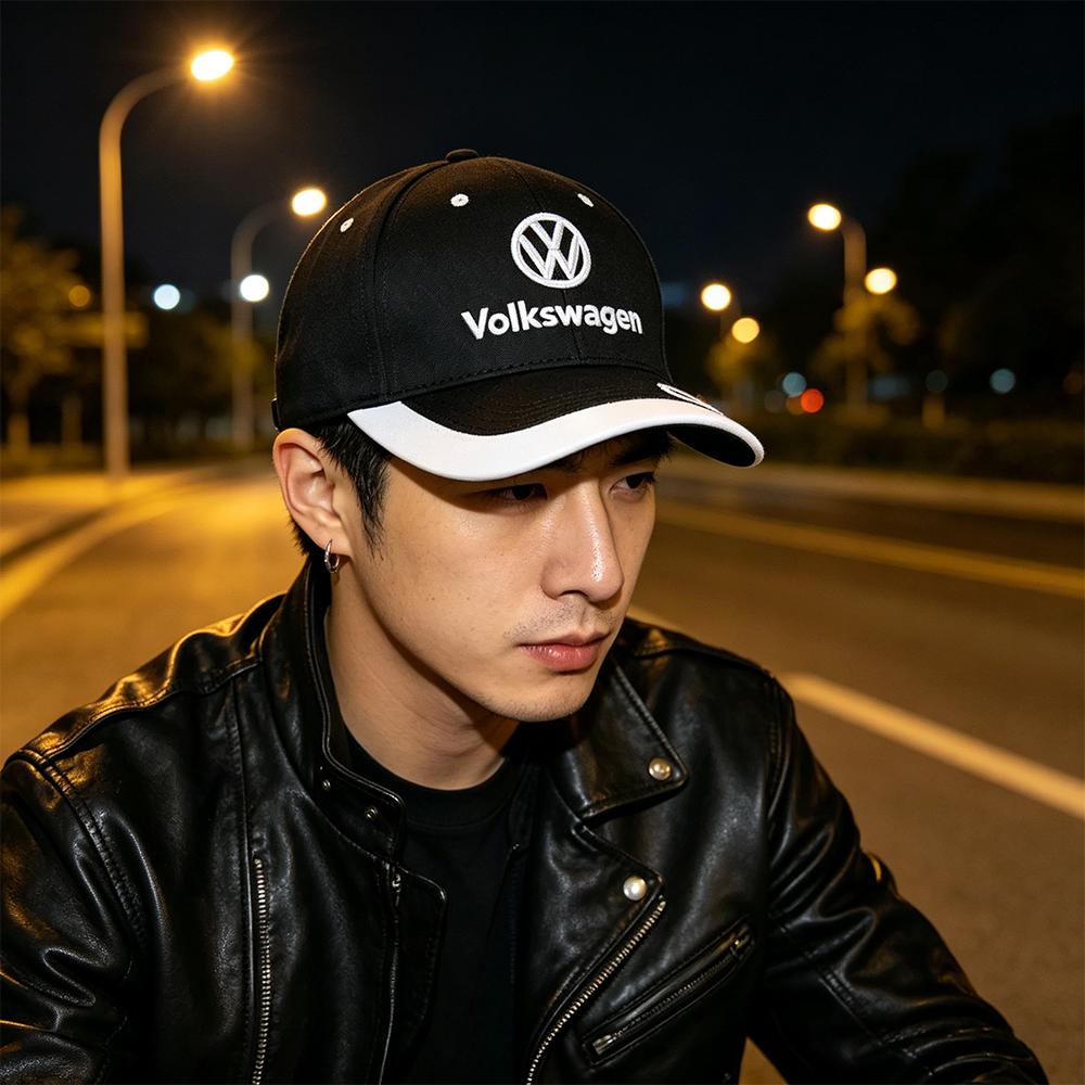 1pcs Baseball Cap Men Women Outdoor Sports Sun Visor Valve Cap For VW R32 4 motion Golf Beetle CC EOS GTI Tiguan Passat Jetta B6