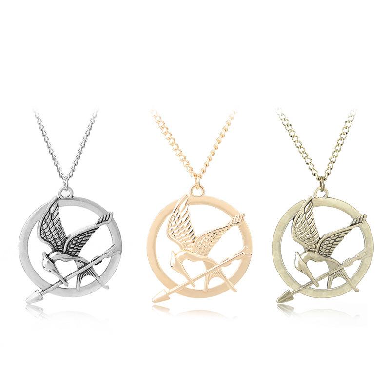Hunger Gamesmockingjay The Doublesided Pendant Necklace Jewelry Peripheral