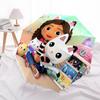 1pc gabby's Cat Friendship Themed High-quality Umbrella,Automatic Opening and Closing Umbrella,Multi-functional Umbrella G0811355