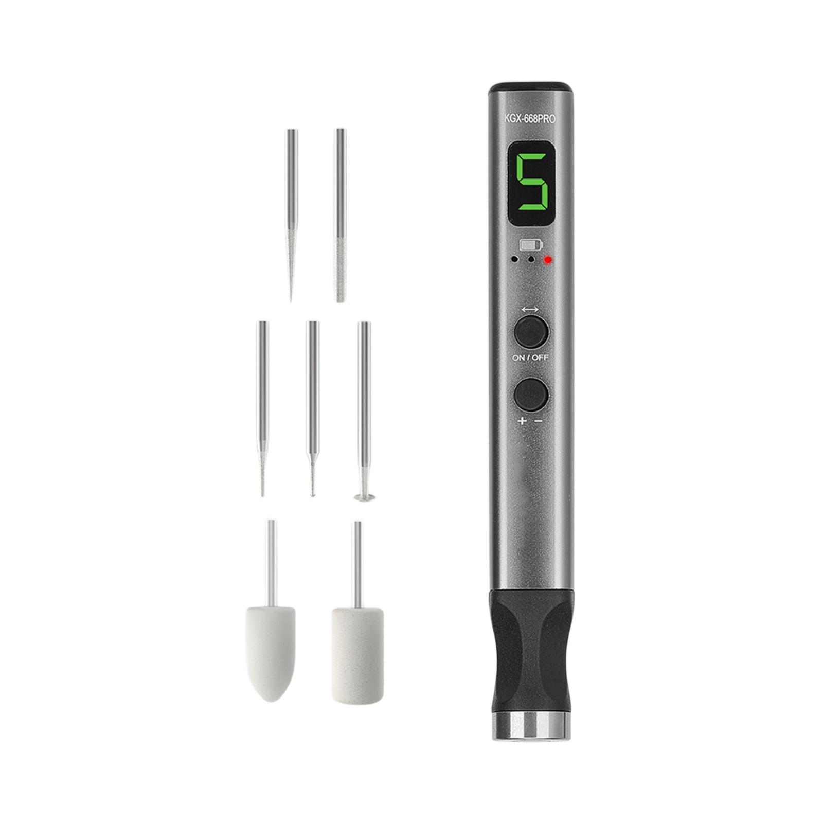 

Electric Engraving Pen Wireless Drill Variable Speed Handheld Drill Rotating Tool For Electrical Repairs And Crafts