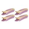 4pcs Volumizing Hair Clips Professional Instant Root Lifting Clips for Women Girls Purple