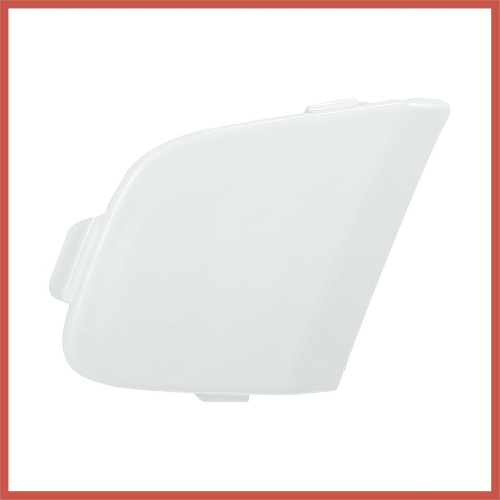 ACROPIX Car Front Bumper Tow Hook Cover BM5117A989 for Ford Focus MK3 2012 2013 2014 Tow Hook Eye Lid Cover Trailer Cap White Car Parts