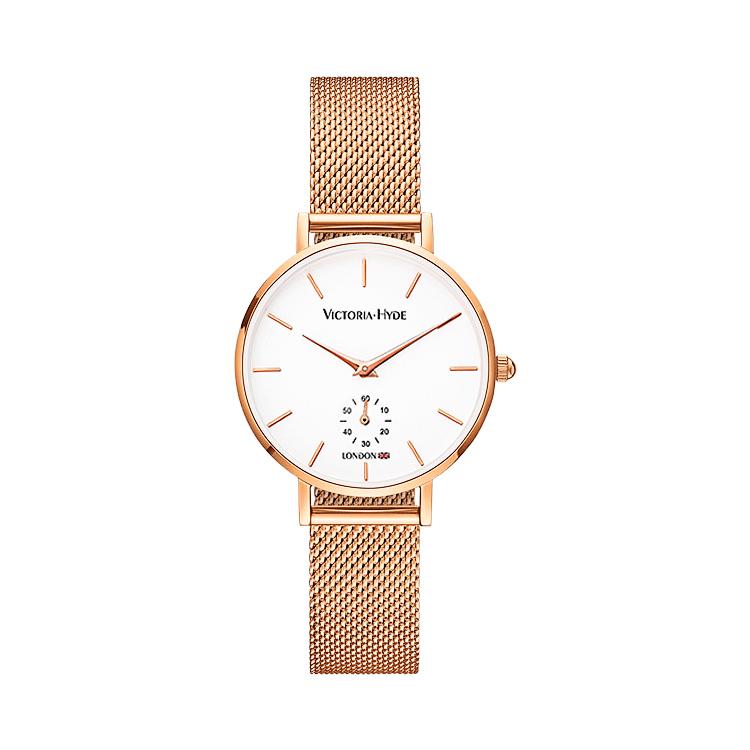 VICTORIA·HYDE Wrist Watch Quartz Movement White Dial Women s Watch VH4003M 34mm