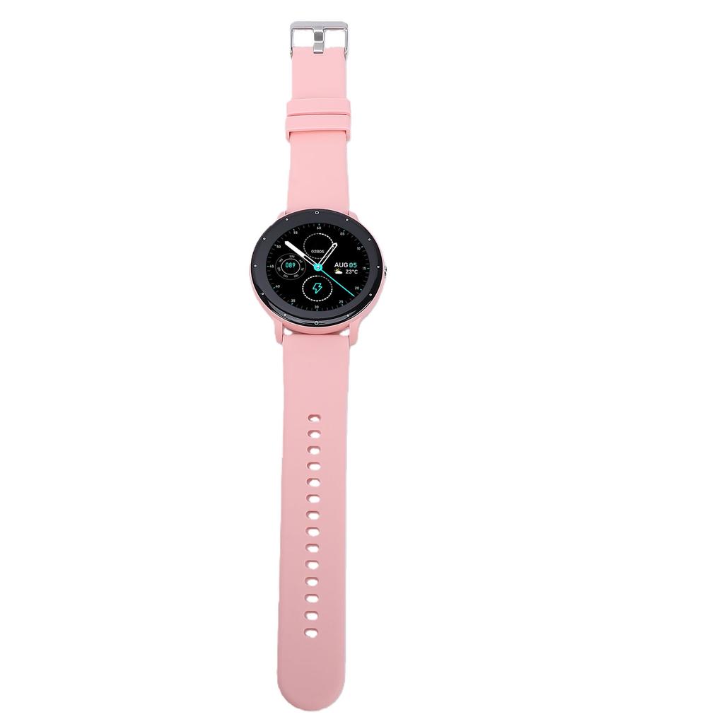Women Smartwatch 1.28 Inch Round HD Touch Screen Bluetooth Call AI Voice Assistant IP68 Waterproofing Fitness Tracker