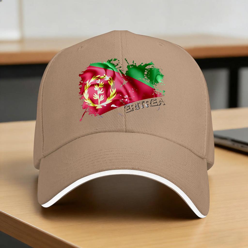 Eritrea Flag Sun Baseball Cap Summer Classic Trucker Hat For Unisex Adult Hunting Camping Baseball Caps