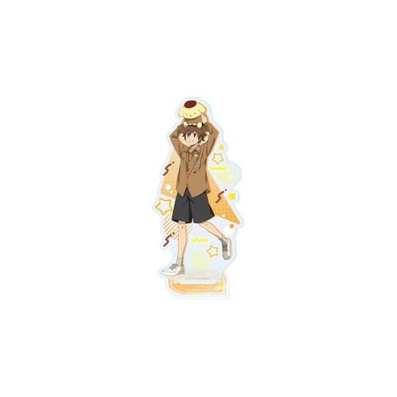 Tutor Hitman REBORN! x SANRIO CHARACTERS 40 Tsuna Sawada x Pompompurin Acrylic Stand