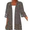 TIFICY Women's Fashion Casual Summer Spring Flower Pattern Print 1/2 Sleeves Blouses & Shirts