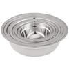 Ke Jia Xiang Stainless Steel Deep Round Multi-Purpose Bowl Set
