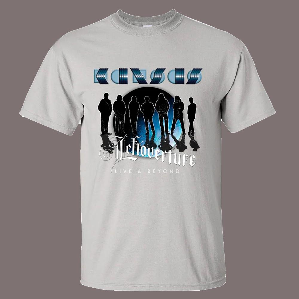 

KANSAS Band Leftoverture Live & Beyond Cotton Sport Grey S-5XL T Shirt SE747 Unisex T-Shirt XXXXL