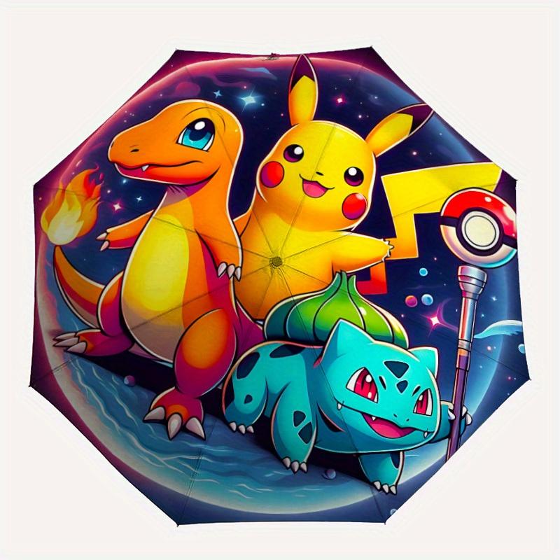 

Pokemon Automatic Open Umbrella Compact Foldable Design, Durable Fabric for Casual Travel Companion for Outdoor a0822068