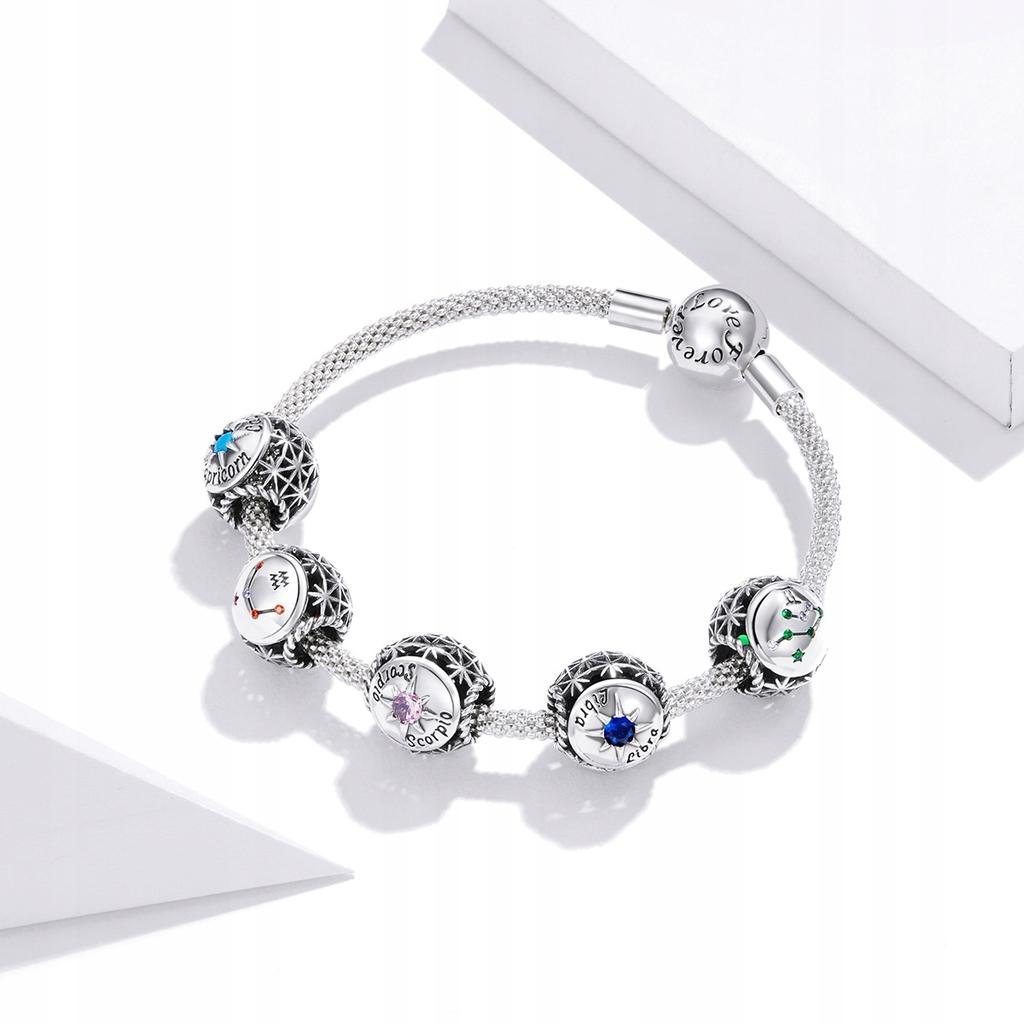 Charms Do Pandora Znak Zodiaku Baran Kamień Urodzinowy