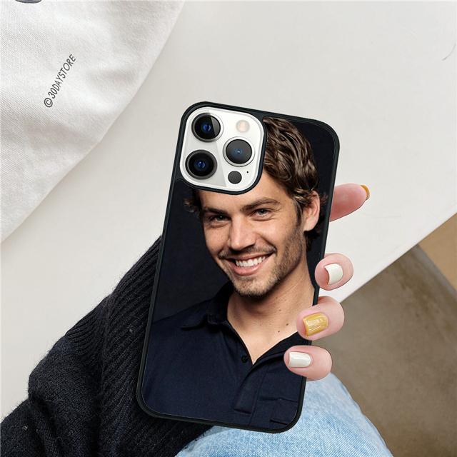 

Fast And Furious Paul Walker Phone Case Cover For iPhone 17 Air 15 16e 14 13 12 Pro Max 11 Pro Max Plus Coque iPhone 12pro max