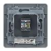 Prise téléphone rj45 artezo - titanium - zenitech