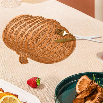 Halloween-Tischset für den Haushalt, hitzebeständig, wasserdicht, Isoliermatte und leicht zu reinigen