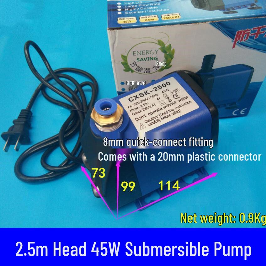 Submersible Cooling Pump for Engraving Machines, Drills, Fountains, and Fish Tanks