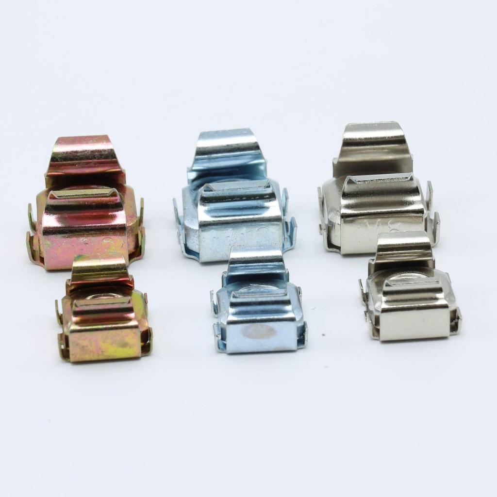 Combination Cabinet Screws with Square Cage Nuts and Crown Screws (M4, M5, M6, M8, M10)