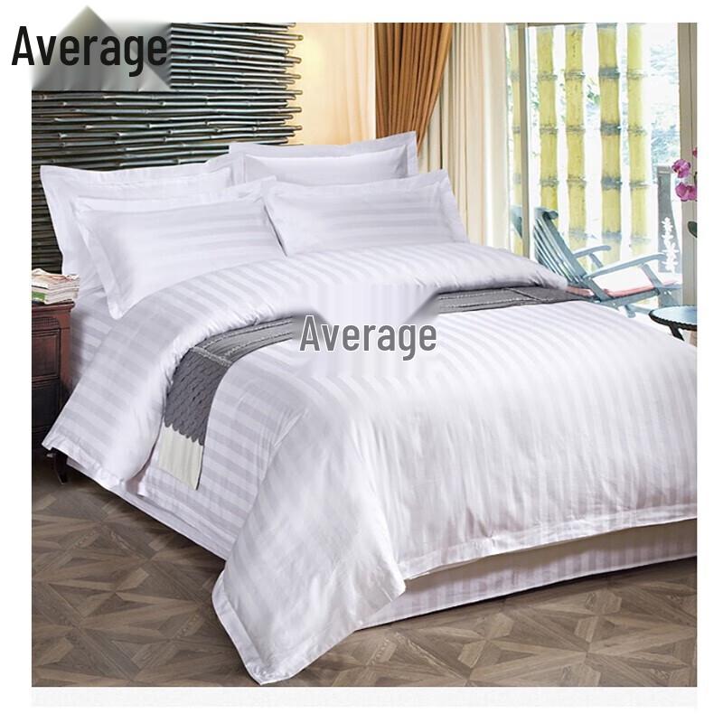 Single White Dormitory Bed Sheet and Mattress Pad