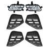 For Chery Jetour X70 X70S 2018 2019 2020 2021 Front Bumper Daytime Running Light Lamp Trim Cover Frame Foglight