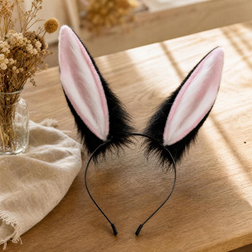 Rabbit Ear Headband Eye-Catching Bunny Lightweight for Cosplayers