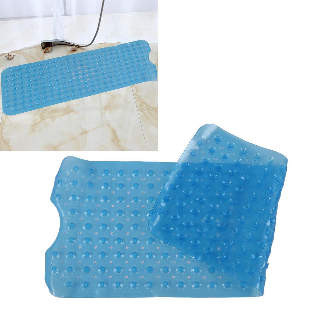 Bath Mat Mat PVC Anti Slip Mat for Bathroom Kitchen Hotel Toilet Shower Room 100x40cm