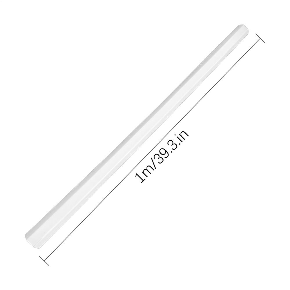 1Pcs Floor Cord Cover Sheaths PVC Flexible Electrical Conduit Cable Protectors Self-adhesive Cable Hiders for Floors