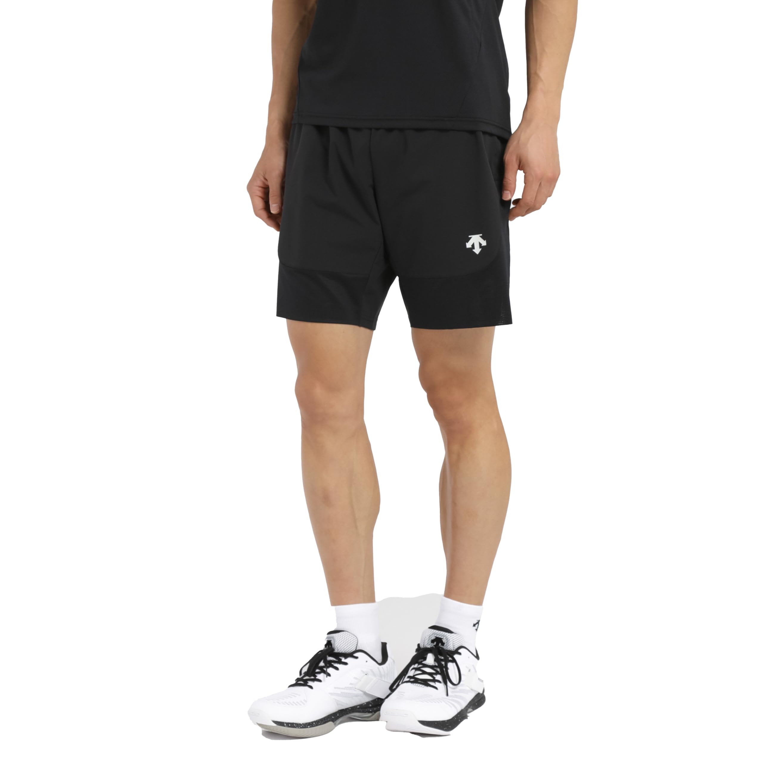 

Волейбольные брюки DESCENTE от Yuki Эластичные шорты с сетчатой тканью для уменьшения приема ногами Разрезы для мужчин и BK00 (Ношеный Исикава) - Стресс, Дизайн,