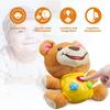 Brinquedos de pelúcia para bebês, elefantes de pelúcia, brinquedos musicais de pelúcia para bebês, brinquedos musicais, presentes para crianças de 0, 3, 6, 9, 12 meses