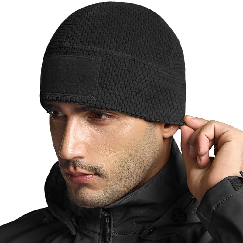 

[CQR] Cold protection cap beanie men s [Stretchability, heat retention, breathability] skull cap helmet inner outdoor activity bike running sports
