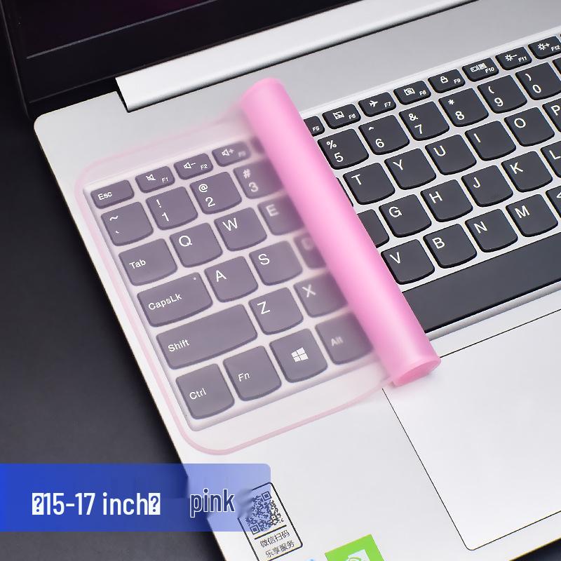 Silikonový kryt klávesnice notebooku - Prachotěsný, Průhledný, Univerzální střih, Ochranná fólie 12-15 palců