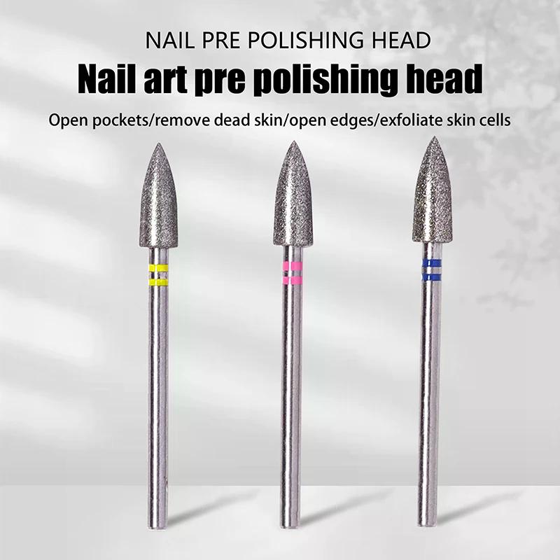 1Pcs Cone Nail Drill Bits Machine Pedicure Foot Cuticle Clean Tools Nail File Grinding Head Gel Polish Removal Nail Art Tools