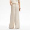 VEROMODA 2025 Spring Lyocell-Linen Blend Drawstring Straight Leg Pants