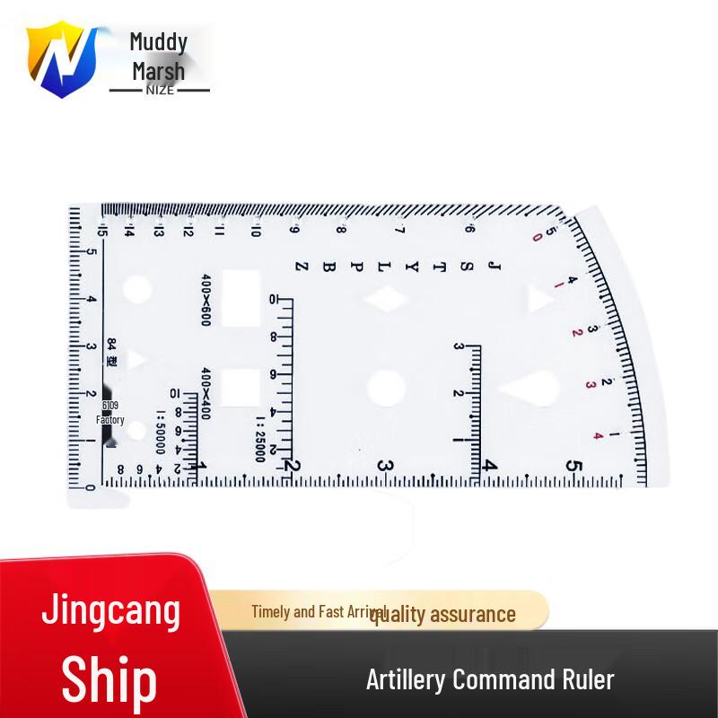 Nize Military Navigation & Artillery Command Rulers